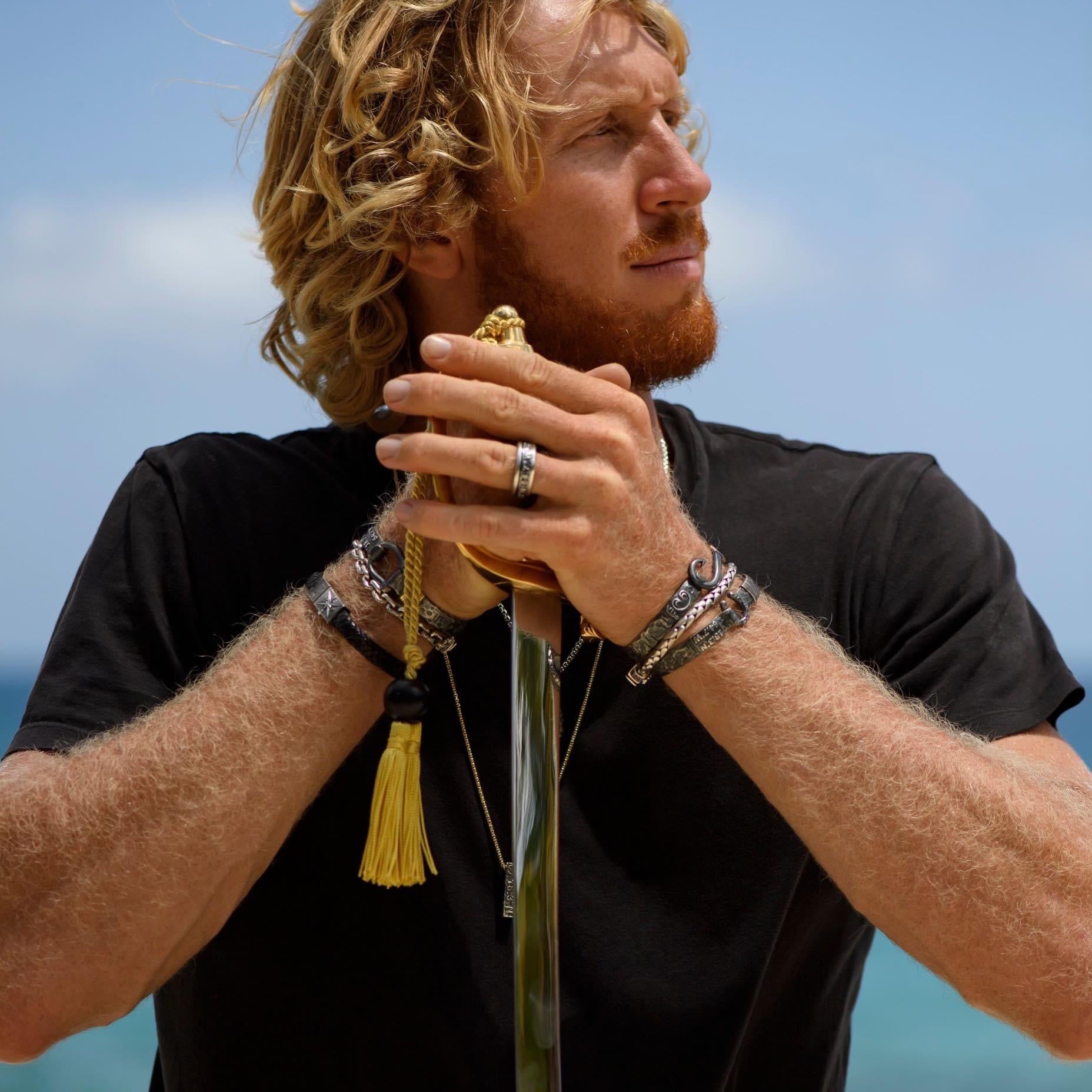 Morgan King Champagne Sabers & Swords