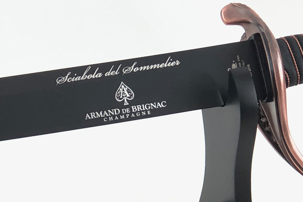 Champagne Saber Fox Sciabola del Sommelier Bronze Black