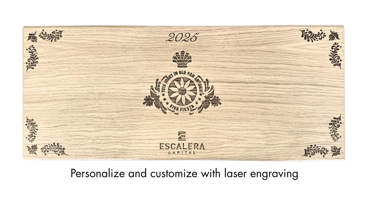 Claude Dozorme Oak Presentation box for saber and champagne