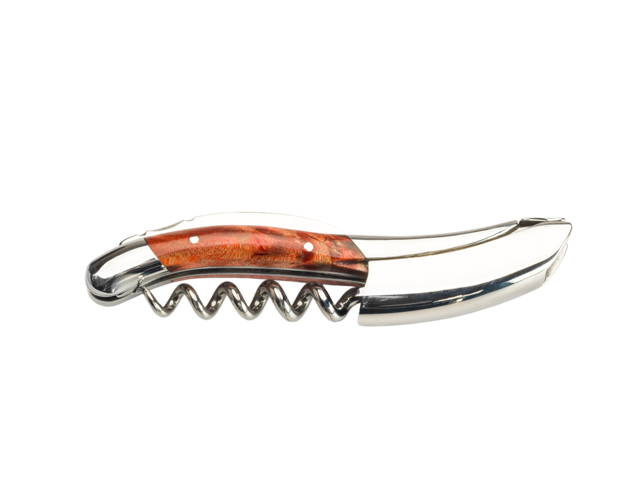Laguiole en Aubrac Sommelier Corkscrew Red Poplar Wood