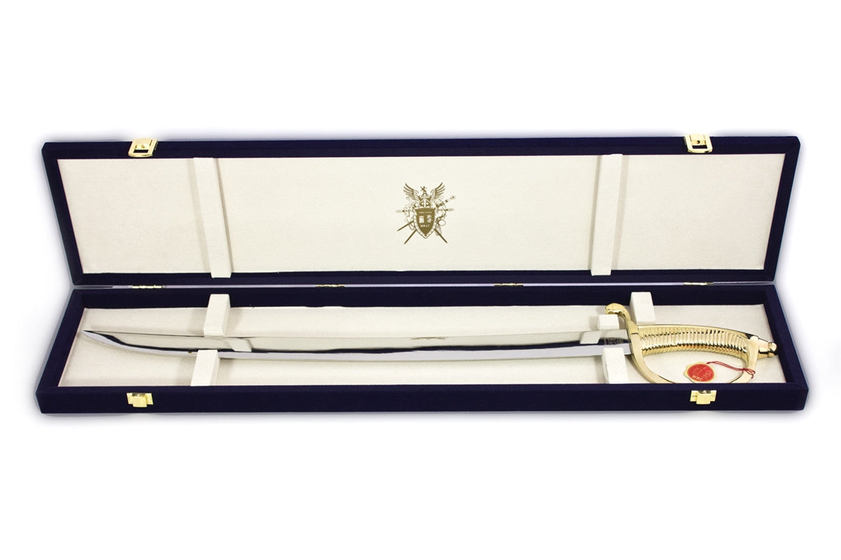 WKC Briquet Champagne Sword - Gold Guard - Sonoma Champagne Sabres