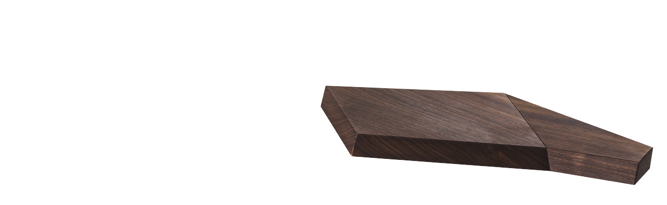 Due Cigni Tagliere Vela Walnut Cutting Board 2C T3019/N - Sonoma Champagne Sabres