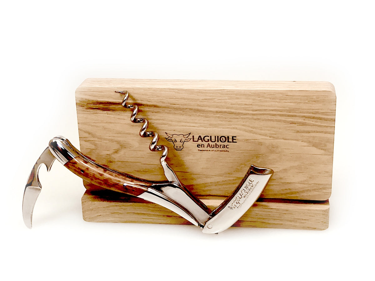 Laguiole en Aubrac Amourette Sommelier Corkscrew - Sonoma Champagne Sabres