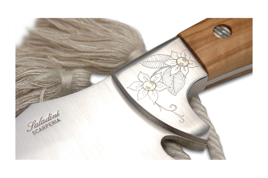 Coltelleria Saladini Champagne Sabre Olive Wood - Sonoma Champagne Sabres