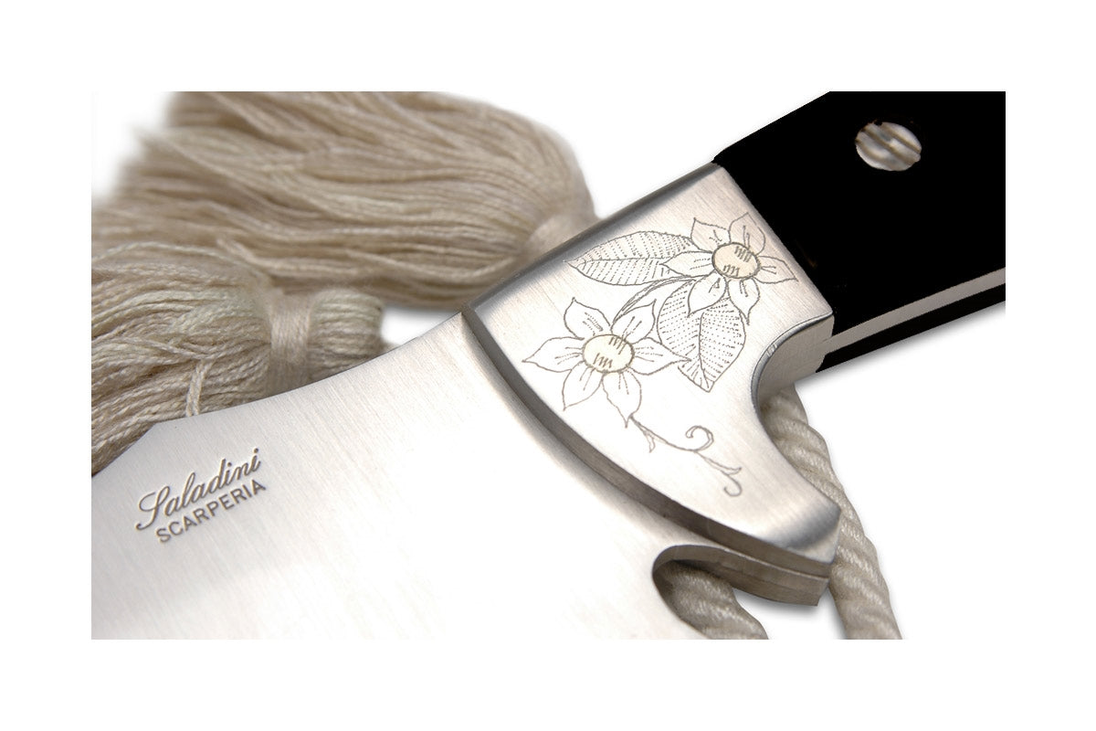 Coltelleria Saladini Champagne Sabre Black Horn - Sonoma Champagne Sabres