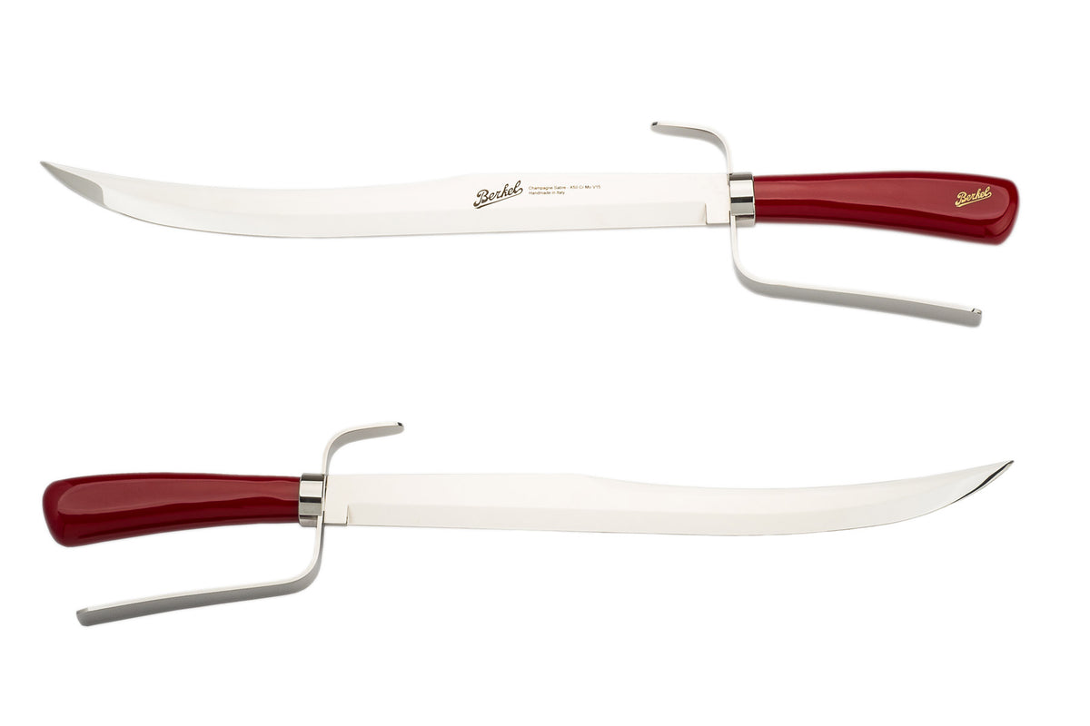 Berkel Champagne Sabre - Red Handle - Sonoma Champagne Sabres