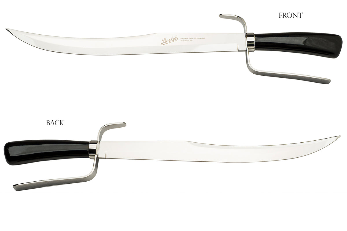 Berkel Champagne Sabre - Black Horn - Sonoma Champagne Sabres