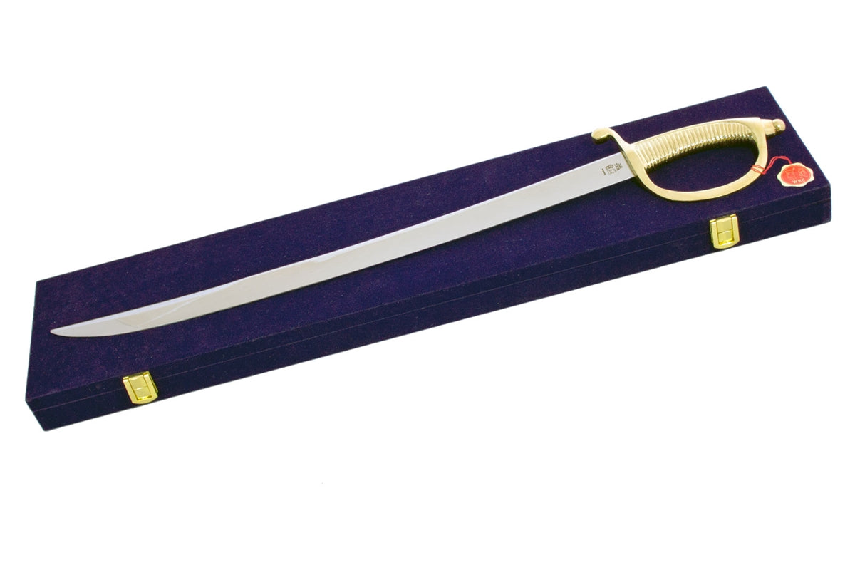 WKC Briquet Champagne Sword - Gold Guard - Sonoma Champagne Sabres