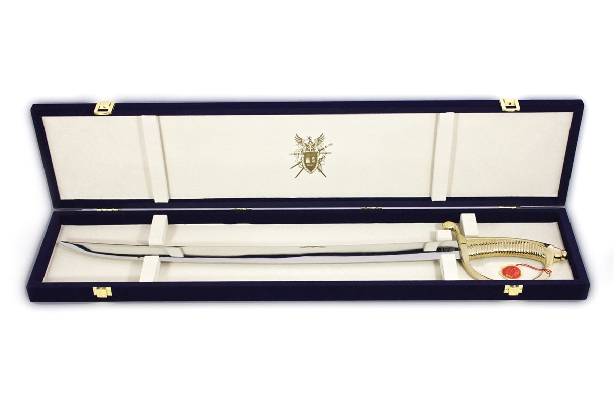 WKC Briquet Champagne Sword - Brass Guard - Sonoma Champagne Sabres