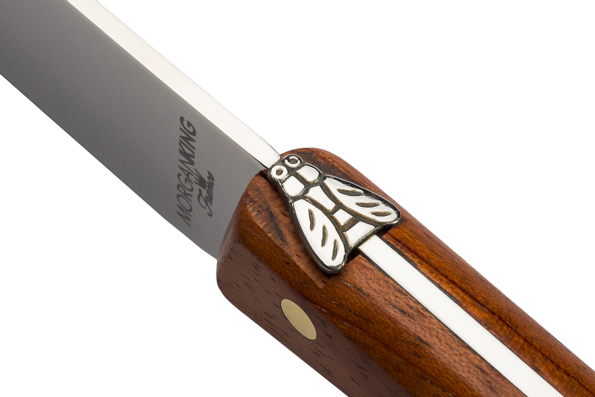 Morgan King Laguiole Sabrage Saber - Exotic Wood Handle