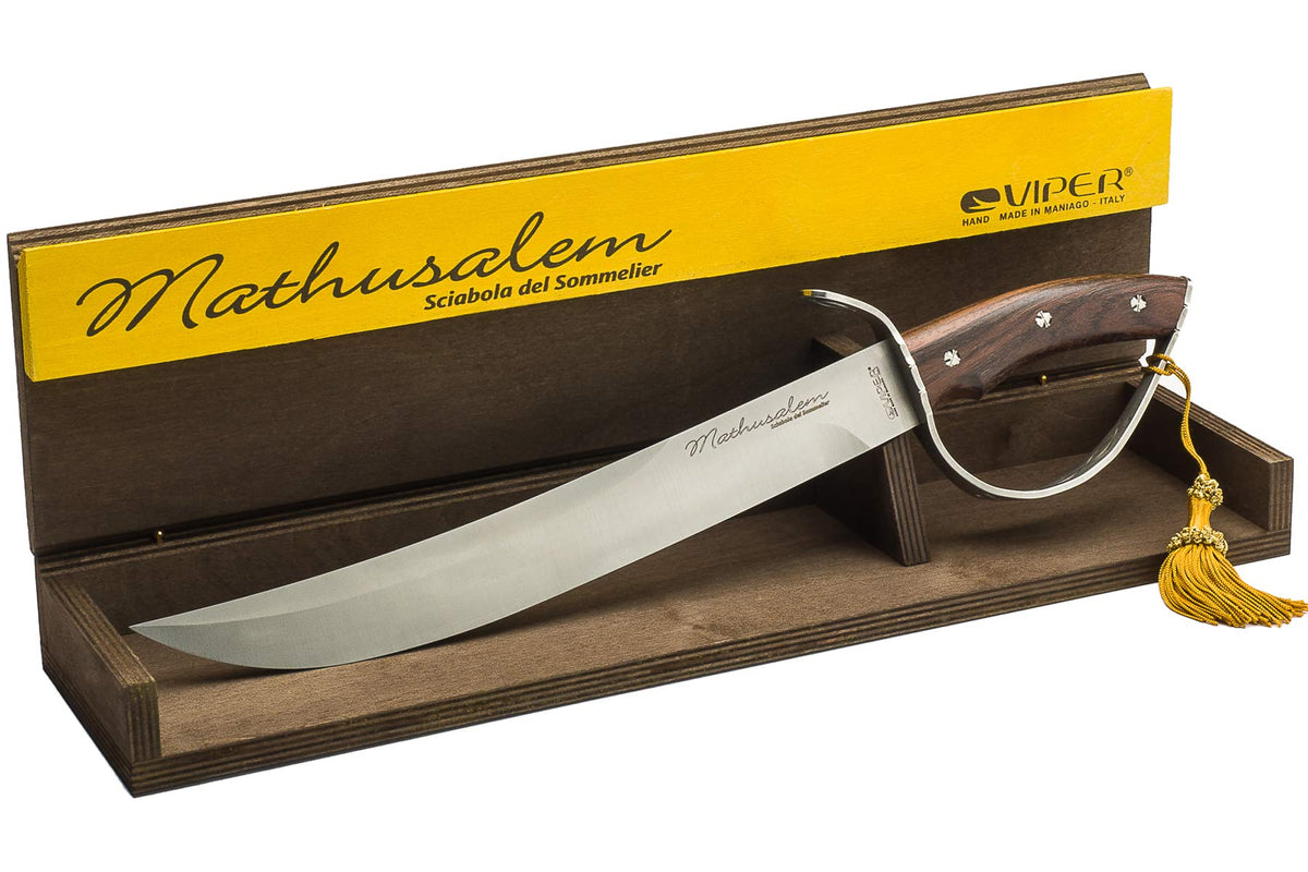 Mathusalem Sciabola del Sommelier - Rosewood Handle - Sonoma Champagne Sabres